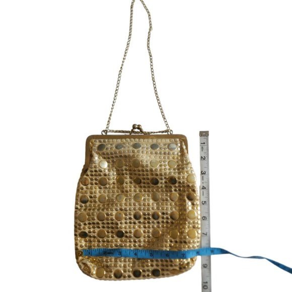 Vintage gold clutch - Picture 4 of 5